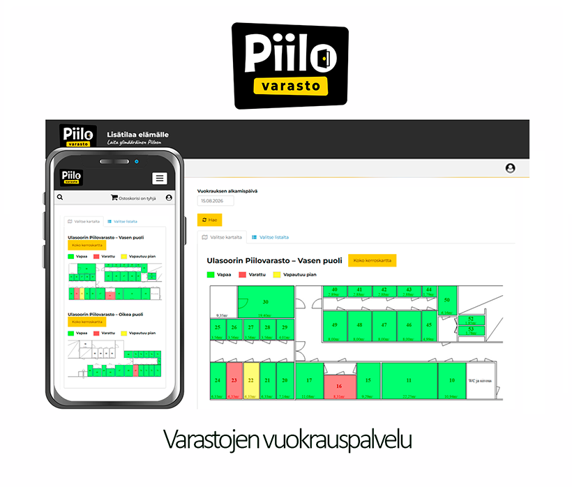 Pienvarastojen vuokrauspalvelu